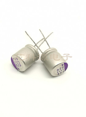 日本三洋插件 固态电容  4V820UF 显卡主板电容 10*11.5 DIP