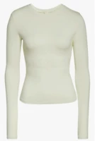 JERSEY LONG SLEEVE- BONE