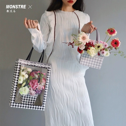 Коробка, портативная льняная сумка на день матери, популярно в интернете, подарок на день рождения