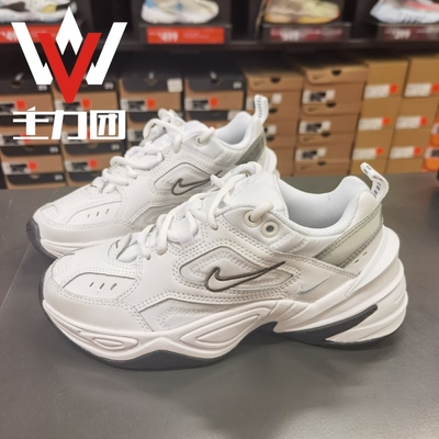 Nike/耐克 M2K Tekno 女子白银灰复古经典秋冬老爹鞋BQ3378-100