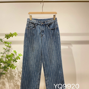 棉80% YQ9920牛仔裤 聚酯纤维20%