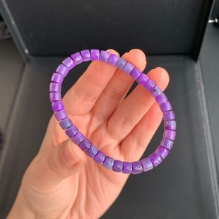 规格6.3mm 水润十足 12.58g 颜色艳丽 回收水晶舒俱来直切手链