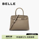 百丽包包女鎏金岁月凯莉包托特包婚包妈妈大号手提包斜挎包X7242A