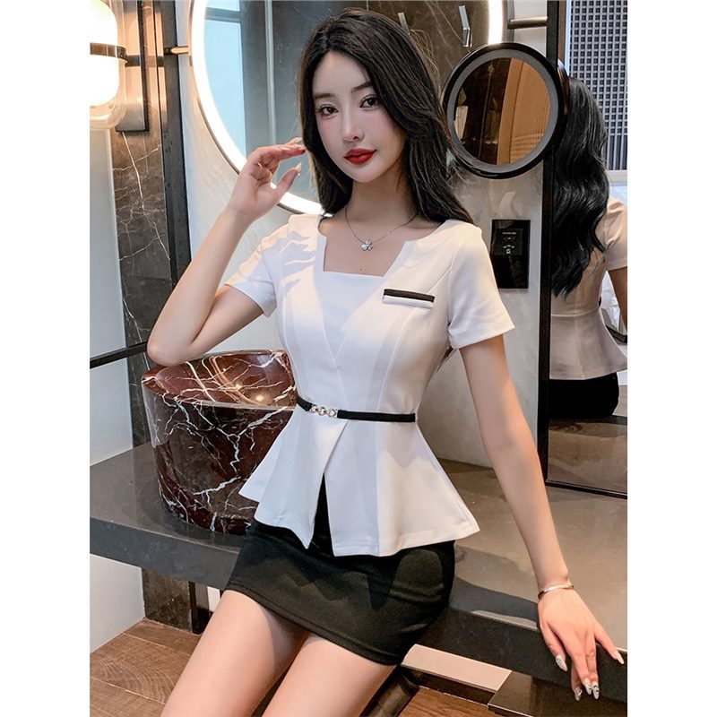 套装工作服养生酒店足浴技师气质spa足疗制服桑拿衣服洗浴师性感