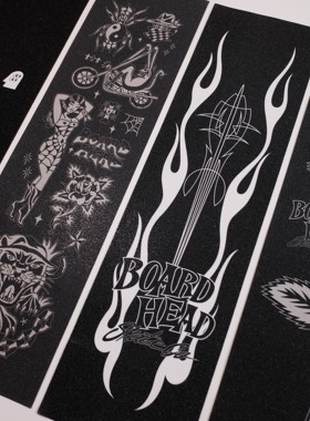 BOARDHEAD专业滑板细砂纸 25款