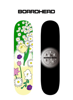BOARDHEAD  花花系列 街式 进口枫木 专业滑板 板面