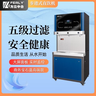 方立中合商务直饮机 宝石蓝按键版净水器FL-RO-90L--三出水口