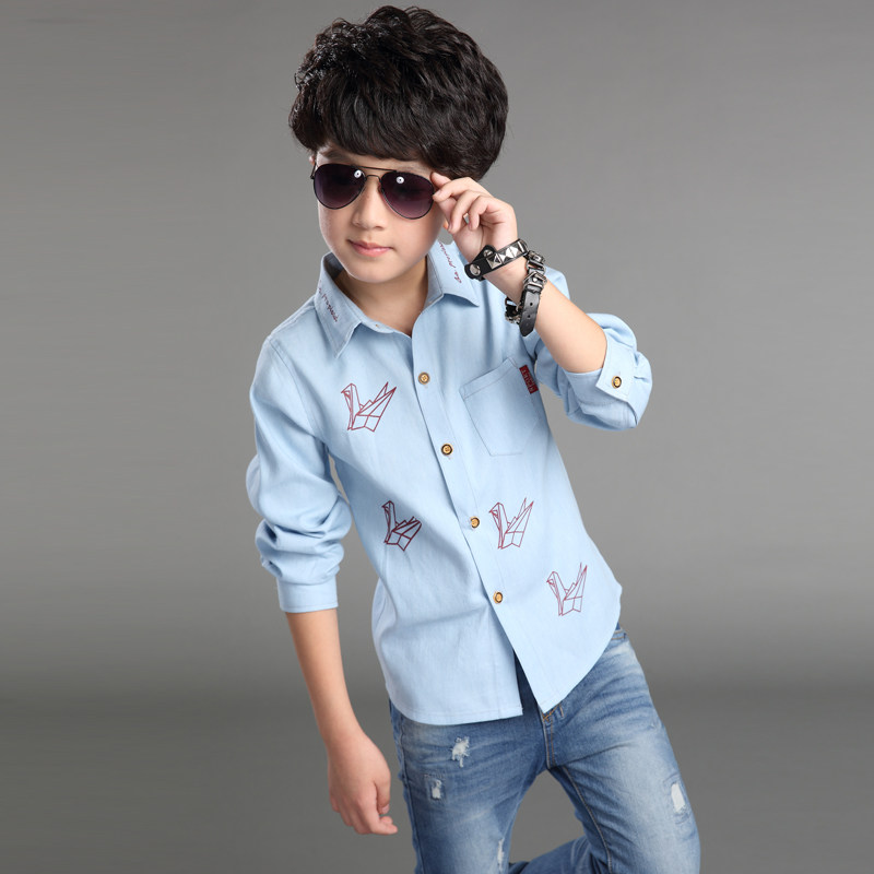 Chemise garcon à manche longue - Ref 2073276 Image 4