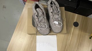 Adidas Yeezy 500 Ash Grey 水洗灰 老爹鞋 椰子500 跑步鞋GX3607