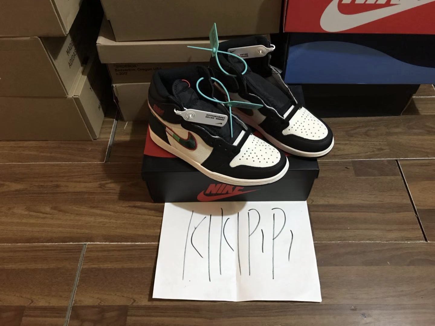 air jordan 1 aj1 天生巨星 体育画报 乔1 绿格勾刺绣 555088-015