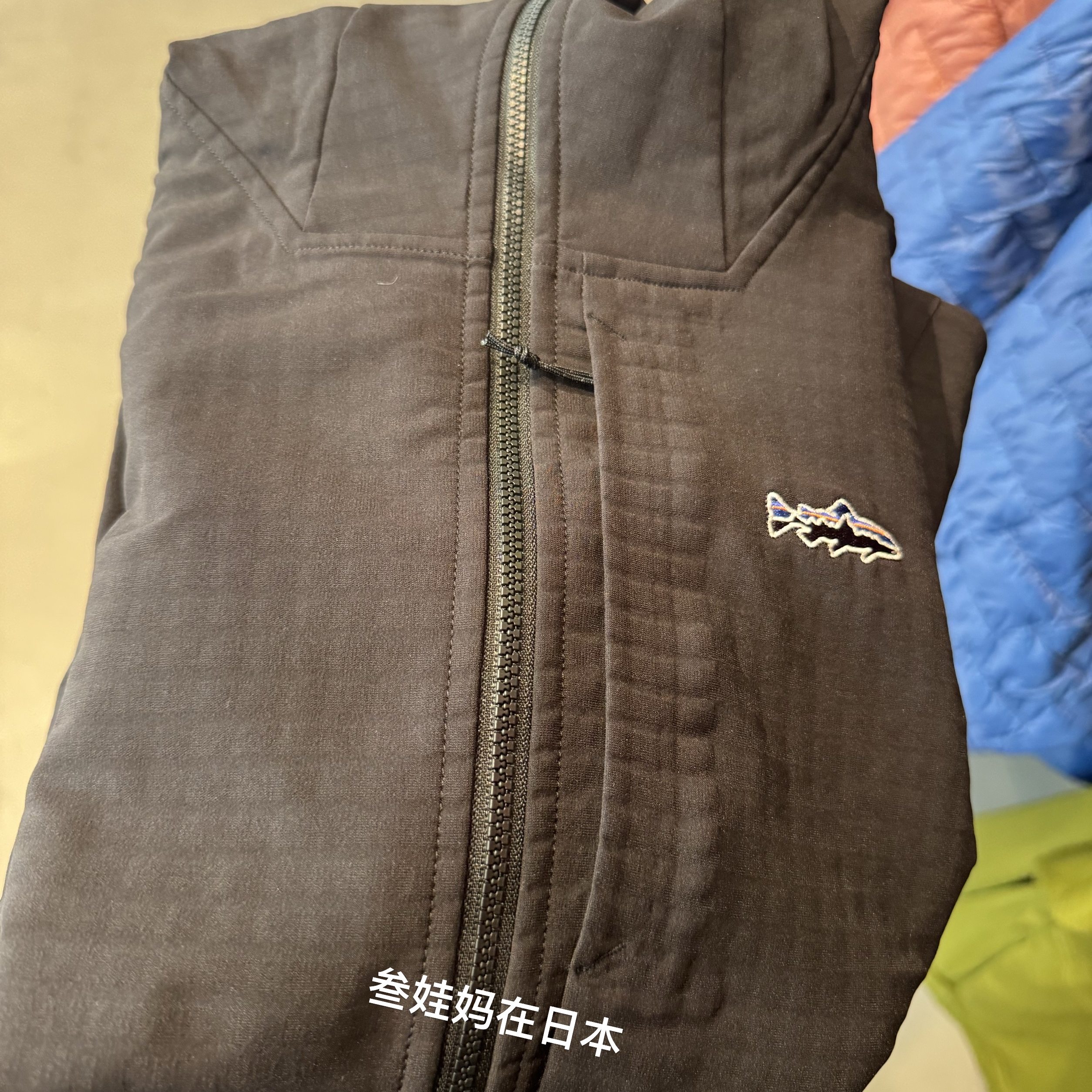 日本直邮 男士 R1 Techface Fitzroy Trout 连帽衫抓绒夹克打底