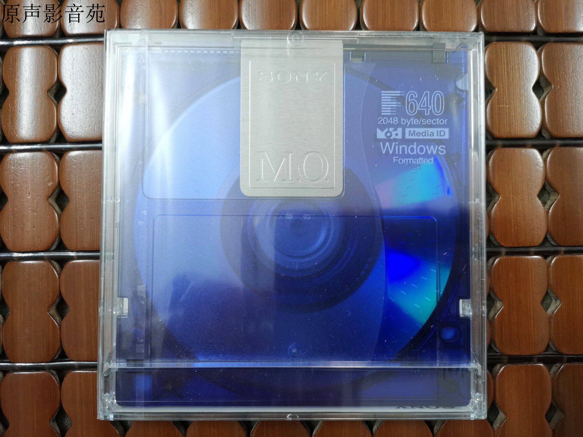 索尼 SONY 640M MO 光盘 磁刻录盘片  2048 byte/sector 日本原产