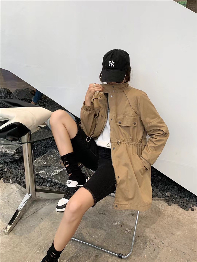 欧洲站ins茜茜依蔓休闲百搭外套