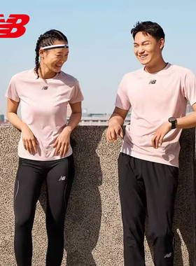 New Balance男女健身跑步训练短袖NB运动休闲新款吸汗AMT31251