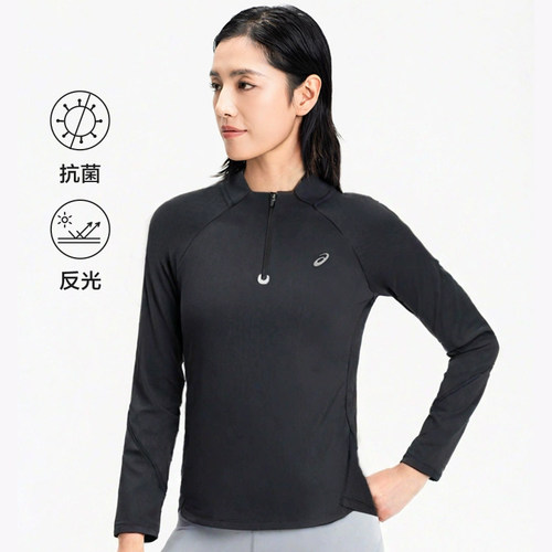 ASICS亚瑟士女式长袖T恤上衣