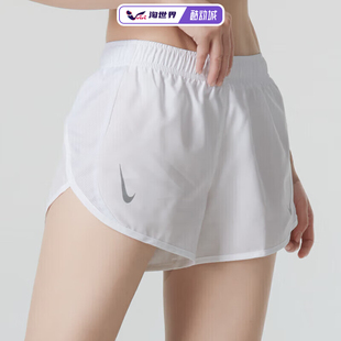 【杨雨婷同款】Nike/耐克女短裤户外运动百搭裤子三分裤快干宽松