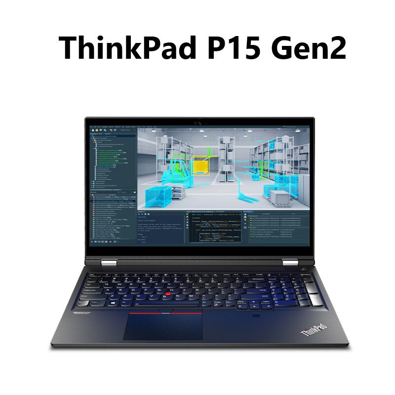 95新 ThinkPad P15 Gen2  i7 独显 移动图型工作站 笔记本电脑