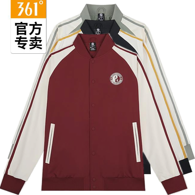 361度男新款春季新款休闲棒球服