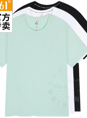 正品361度女装2026夏季新款运动跑步字母女圆领短袖T恤56Z622103