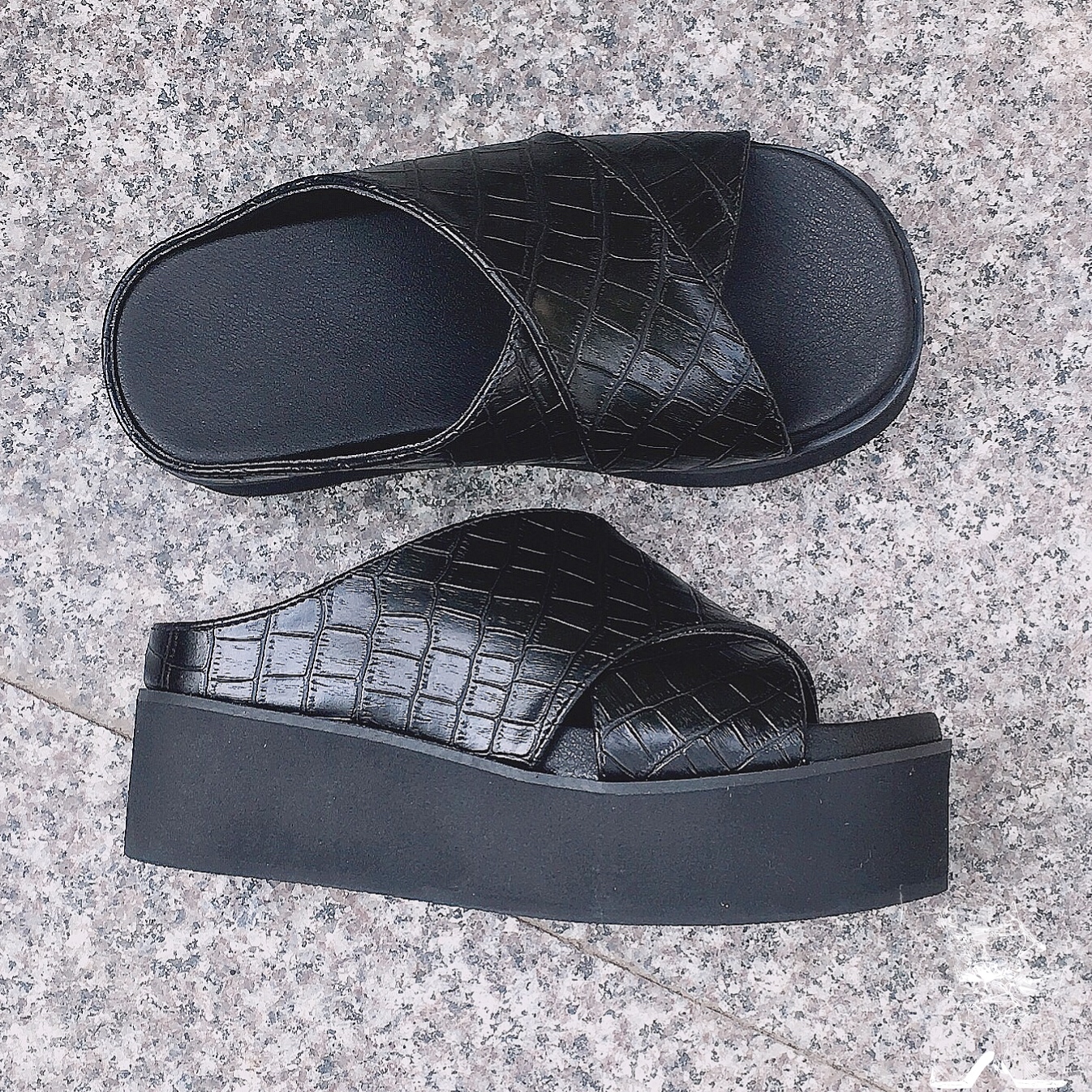 antaina松糕厚底鞋朋克