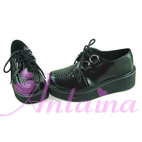 ◢an*tai*na*◣ LOLITA COS PUNK 日本热卖朋克鞋情侣鞋 9832