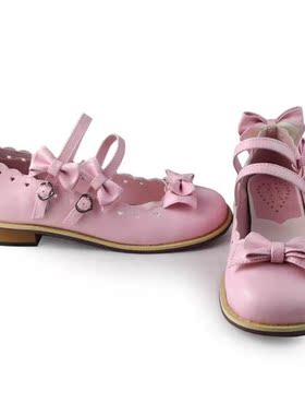 antaina洛丽塔单鞋蝴蝶结可爱日系甜美茶会公主可定制大码lf191