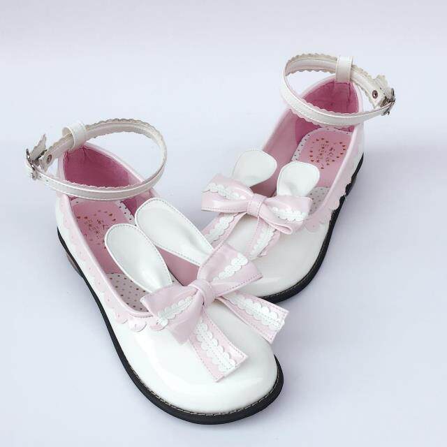 antaina洛丽塔鞋lolita鞋兔子鞋低跟鞋大码鞋小码鞋定制8483