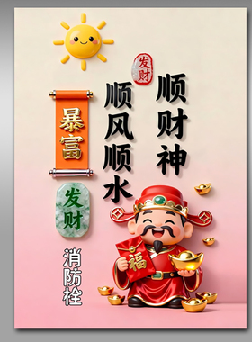 消防栓贴纸消火栓使用方法标识贴画遮挡装饰消防箱电箱贴墙贴Y307