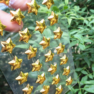 星星贴纸立体贴画公司奖励学校学生表扬榜金色银色五角星红星星