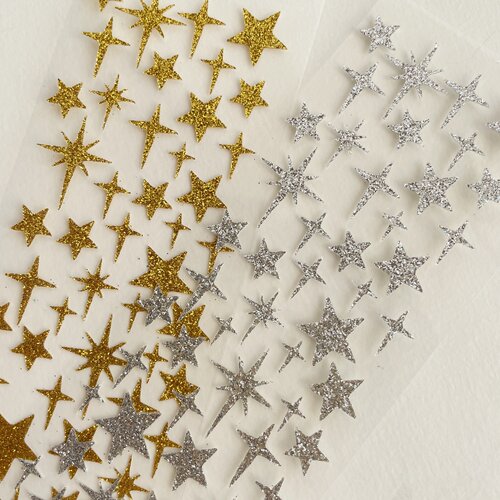 小星星贴画五角星照片装饰