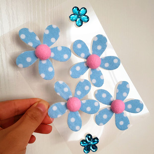 立体花朵贴纸 3d stickers floweres 儿童成长册装饰贴花 花贴