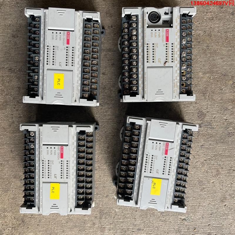 询价购-LS韩国产电电气 XBC-DN32H 可编程控制器，拆机4台