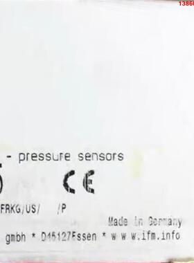 询价购-IFM MO0695 易福门全新压力传感器