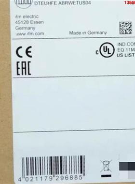 询价购-IFM DTE820 易福门全新RFID估算单元 UHF D