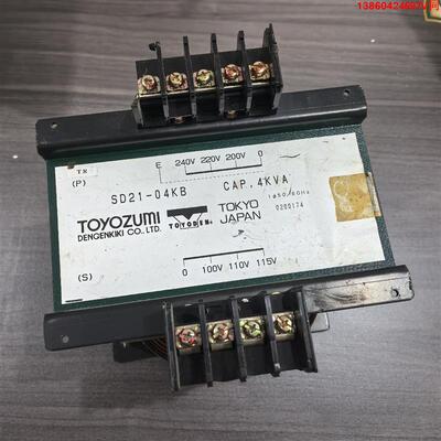 询价购-二手进口日本丰澄隔离牛220v转100110v，4000VA
