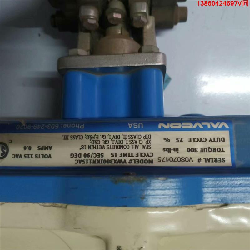 询价购-美国VALVCON阀门定位电动执行器，VWX300IKN11
