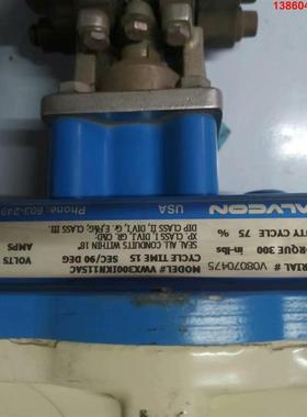 询价购-美国VALVCON阀门定位电动执行器，VWX300IKN11