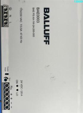 询价购-BALLUFF巴鲁夫电源 BAE0003