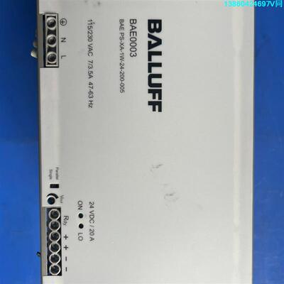 询价购-BALLUFF巴鲁夫电源 BAE0003