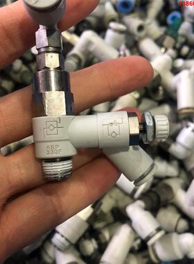 询价购-日本拆几件SMC调速阀 ASP330F-01-06S  AS