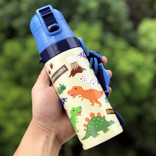 小学生超轻进口保温杯恐龙不锈钢