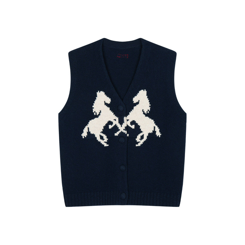 亲妈~2026春新设计师款马年限定毛针织衫马甲背心,女装/女士精品,马夹,淘宝优惠券,粉丝福利购,淘宝优惠卷