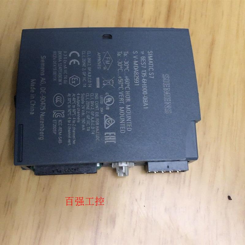 议价6ES7135-6HD00-0BA1二手模块,成色很好,是原 五金/工具 PLC 原图主图