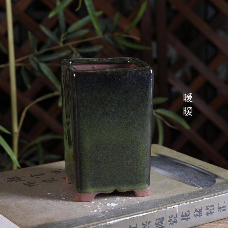 『F471#胖签筒』暖暖花器/釉盆 满36元包邮多肉简约盆景盆,鲜花速递/花卉仿真/绿植园艺,花盆,淘宝优惠券,粉丝福利购,淘宝优惠卷