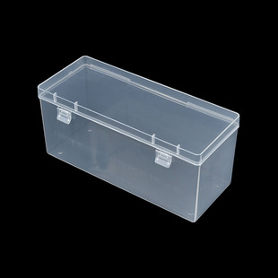 五金零件收纳盒150x60x67长方形双扣PP塑胶盒 盒 配件饰品工件包装