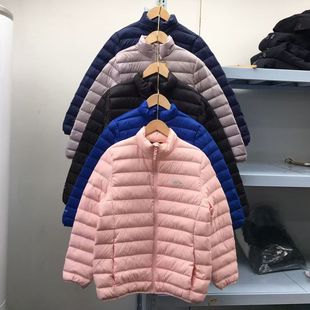 E系列秋冬羽绒服男女童装 外套 中大童秋冬防风防水户外立领开衫