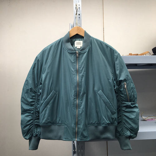 外贸秋冬女款棉服女士棒球领夹克