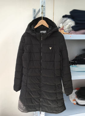 外贸秋冬女装中长款棉服