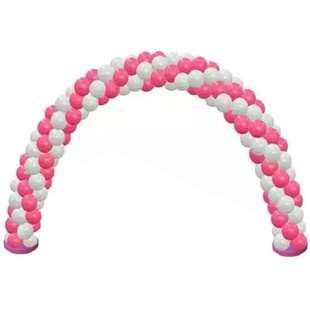极速汽球开业供门喜庆支柱可拆卸固定婚庆K活动结婚装饰气球拱门