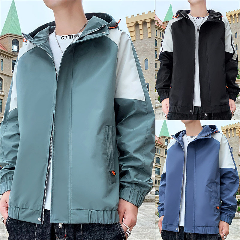 New autumn men's Korean fashion loose and handsome versatile jacket jacket